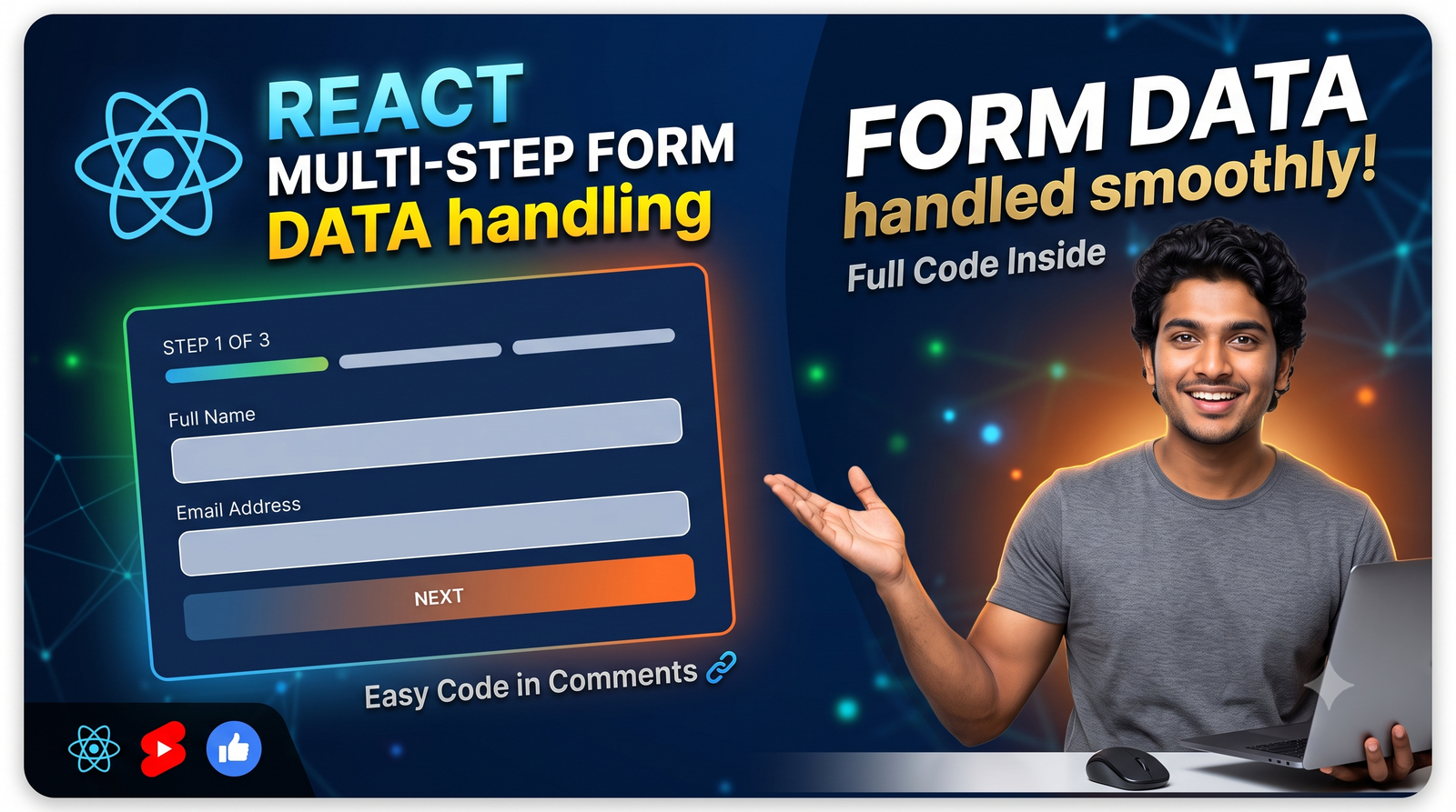 How to Handle Multiple Input Fields in React with useState (Clean Code Guide)