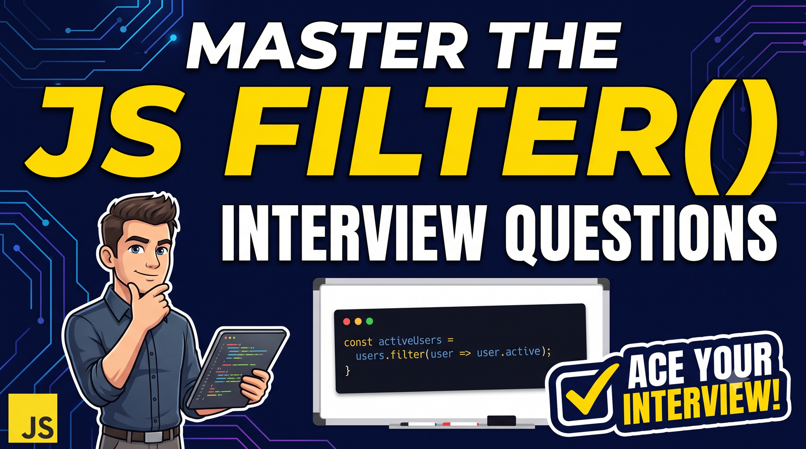 Ace Your Next Interview: Mastering the JavaScript filter() Method (With Top Questions)